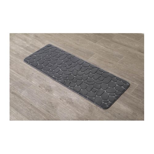 Tapis microfibre 45x120cm - Gris foncé
