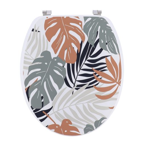 Abattant Wc En Bois Déco Ecrin Avec Kit Fixation En Acier Inoxydable