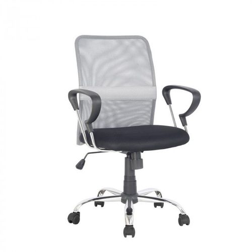 Chaise De Bureau Pivotante Santi Grise/noire