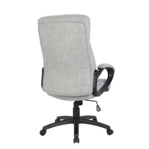 Chaise De Bureau Paras Tissu Grise