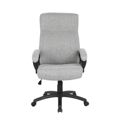 Chaise De Bureau Paras Tissu Grise