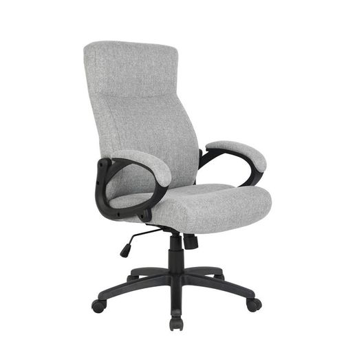 Chaise De Bureau Paras Tissu Grise