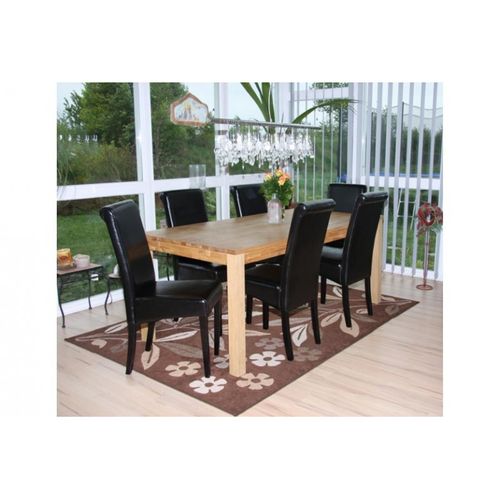 Chaise De Salle à Manger Lot De 2 Florence Noir