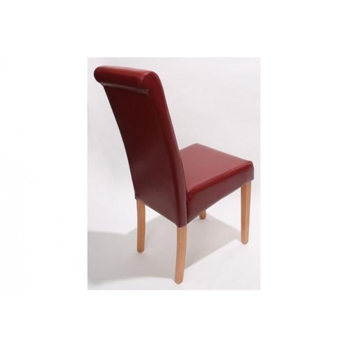 Chaise De Salle à Manger Lot De 2 Florence Rouge