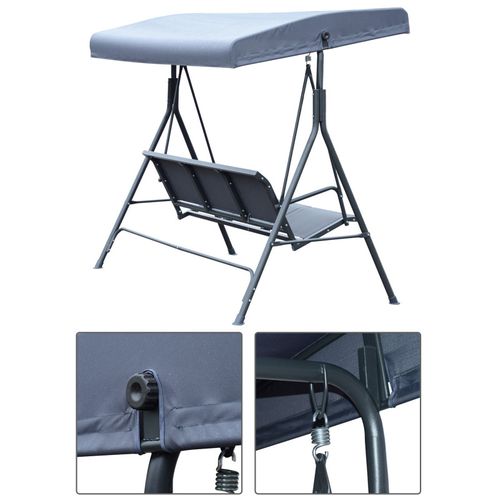 Balancelle De Jardin Siesta Grise