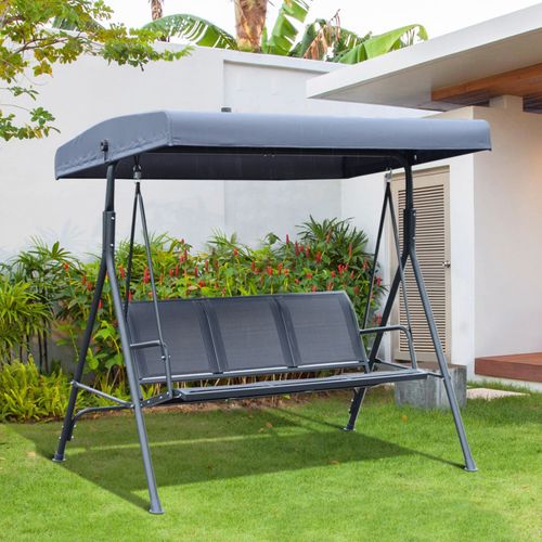 Balancelle De Jardin Siesta Grise