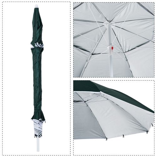 Parasol Abri Solaire Tropico Vert Foncé