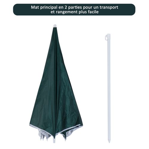 Parasol Abri Solaire 2 En 1 Protect
