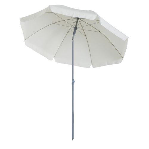 Parasol Inclinable De Plage Sunbe Crème