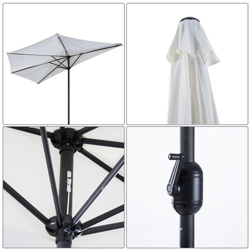 Demi-parasol Sunnyday Crème