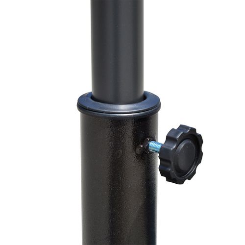 Pied De Parasol Rond Empire State Building Bronze Et Noir