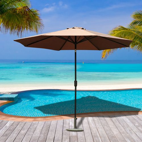 Parasol Rond Paradisia Chocolat