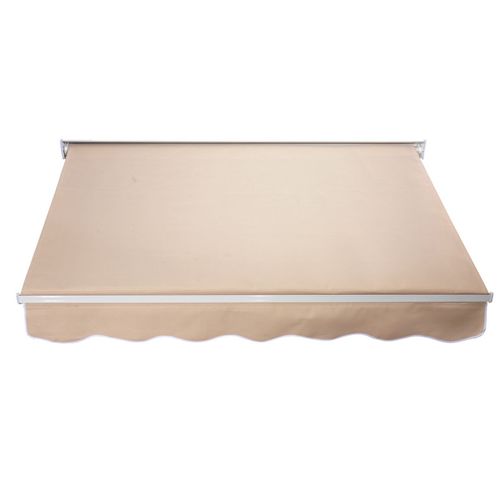 Store Banne Manuel Inclinaison Réglable En Alu Et Polyester Imperméable 183 X 70cm Topstore Beige