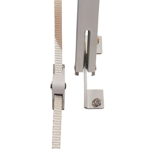 Store Banne Manuel Inclinaison Réglable En Alu Et Polyester Imperméable 183 X 70cm Topstore Beige