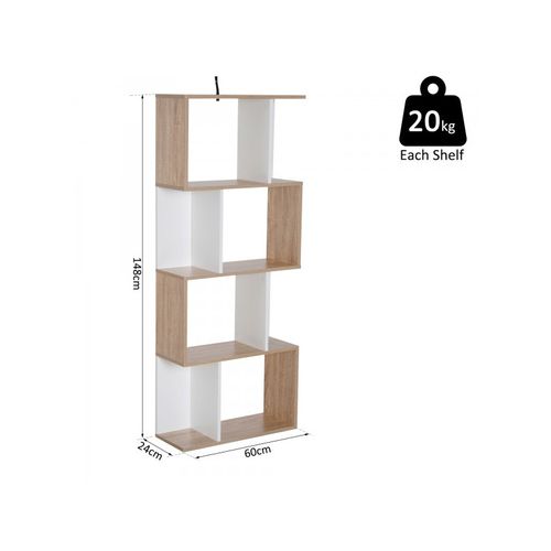 Bibliothèque Multi-rangements Blanc