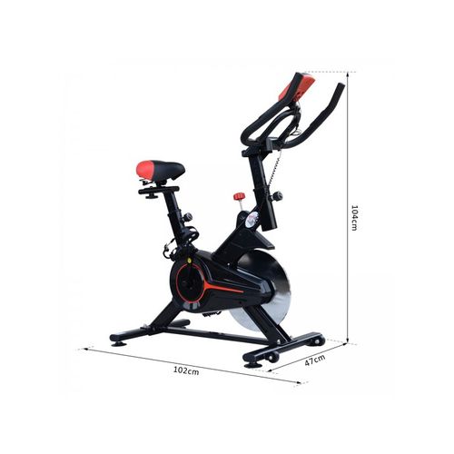 Vélo D'appartement Nice De Couloir Noire Et Rouge