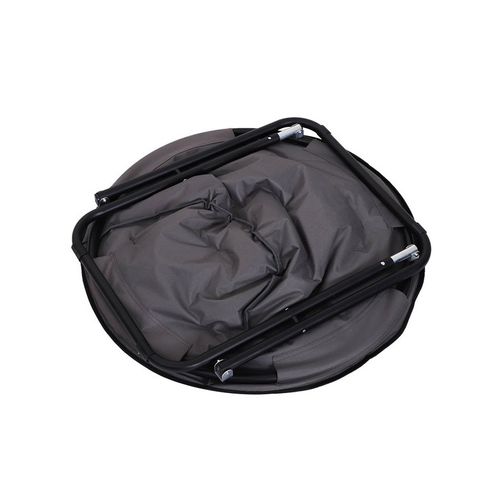 Fauteuil Lune Pliable Tina Gris