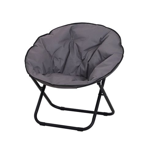 Fauteuil Lune Pliable Tina Gris