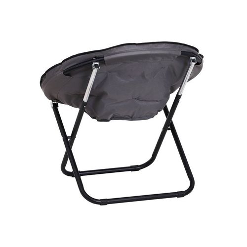 Fauteuil Lune Pliable Tina Gris