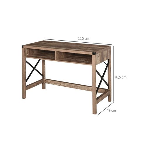 Bureau Design Industriel Imitation Bois Montana