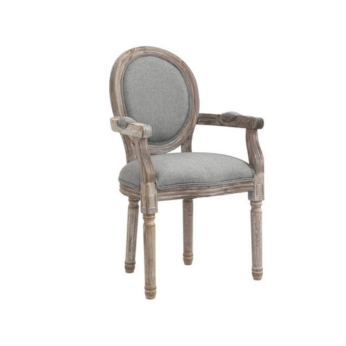 Chaise Style Louis Xvi Lys Grise