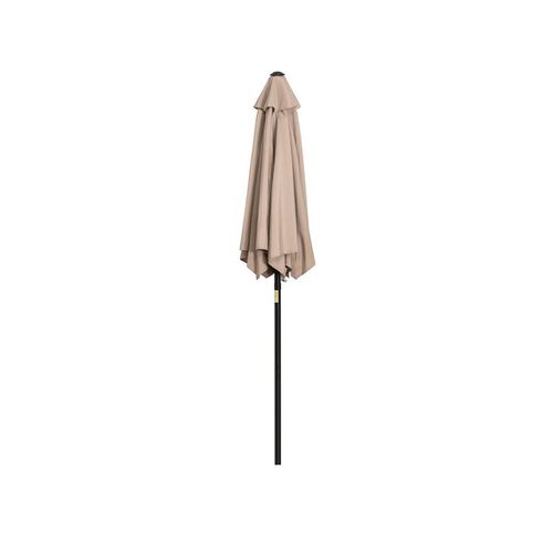 Parasol Inclinable Et Pivotant Moka Beige