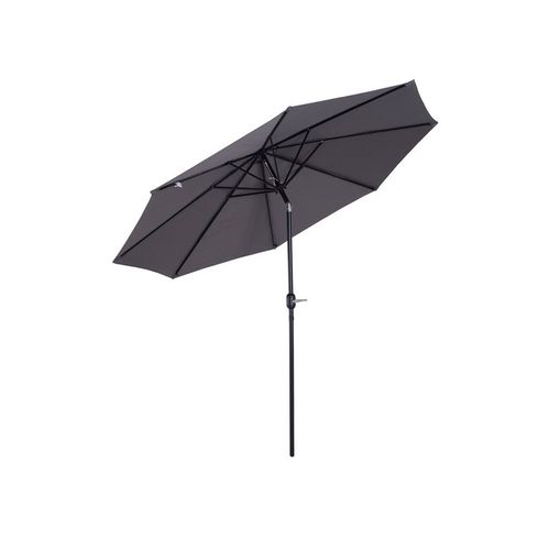 Parasol Rond Inclinable Normandy Gris