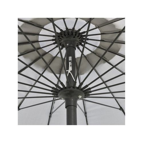 Parasol Rond Inclinable Mushroom Gris