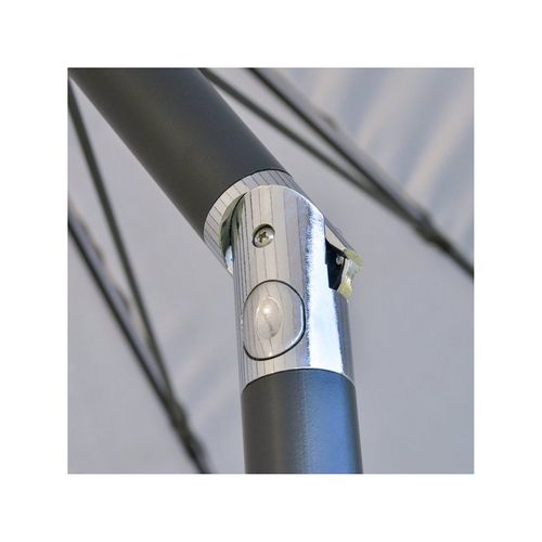 Parasol Rond Inclinable Mushroom Gris