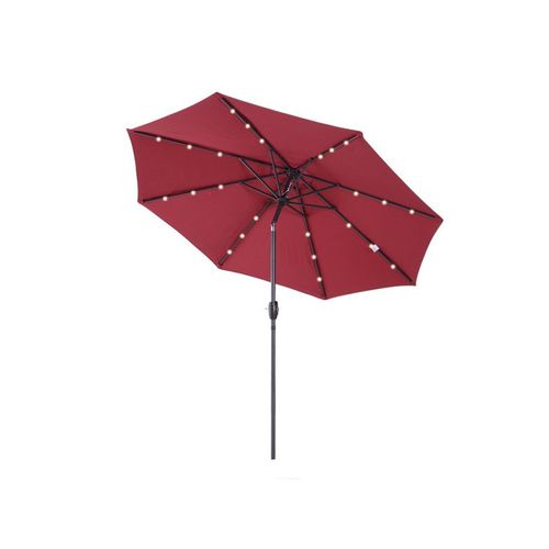 Parasol Lumineux Luna Bordeaux