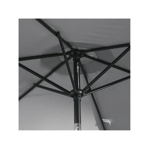 Parasol Hexagonal Inclinable Milano Gris