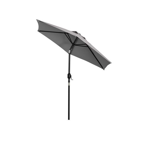 Parasol Hexagonal Inclinable Milano Gris