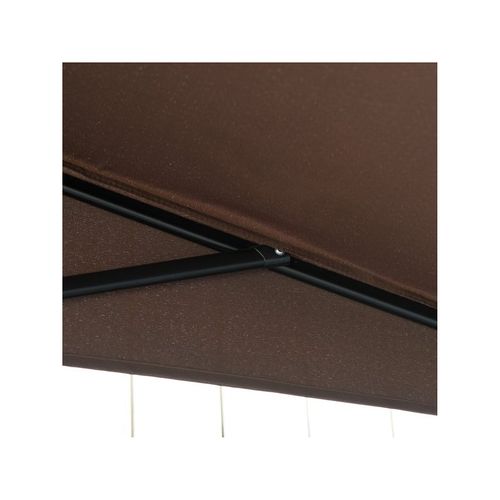 Demi-parasol De Balcon London Chocolat