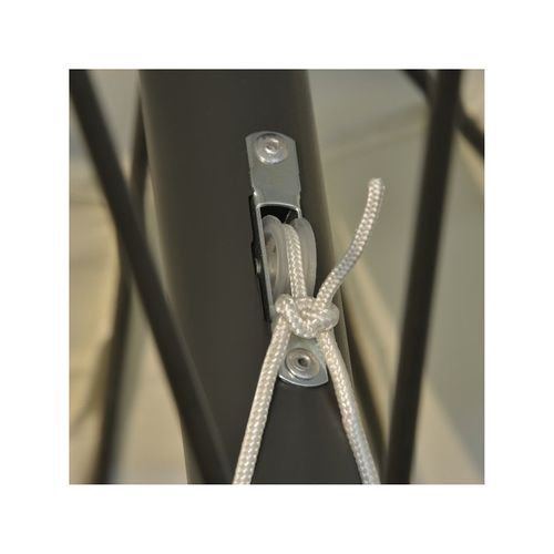 Parasol Rond Inclinable Hastings Blanc