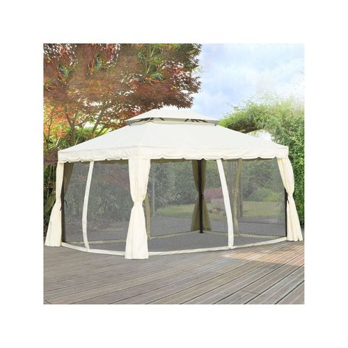 Tonnelle Pavillon De Jardin Gardenia Écru