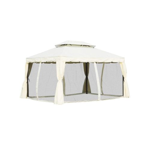 Tonnelle Pavillon De Jardin Gardenia Écru