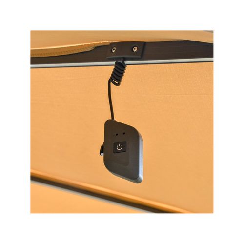 Parasol Déporté Octogonal Et Inclinable Malibu à LED Beige