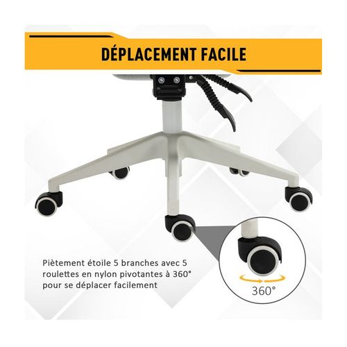 Fauteuil De Bureau Manager Lin Gris