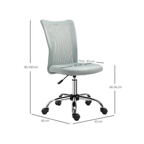 Chaise De Bureau Lamb Grise