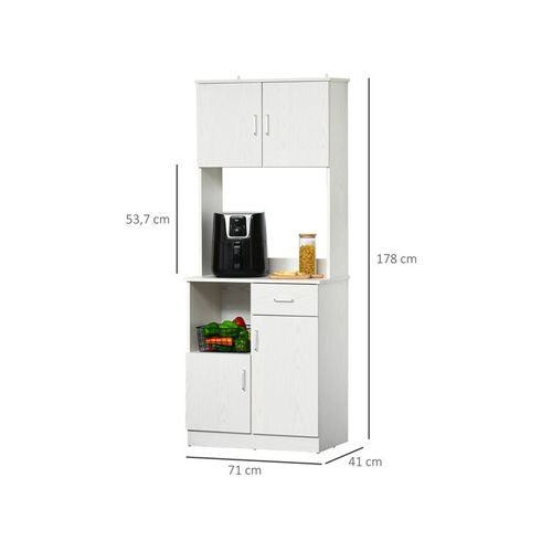 Armoire De Cuisine Anna Blanche