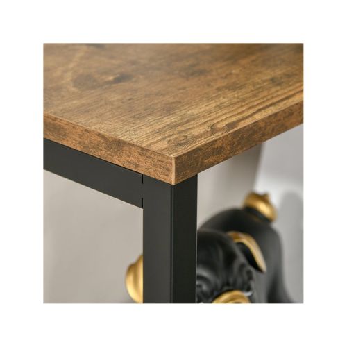 Bibliothèque Étagère Abesses Bois Vieilli