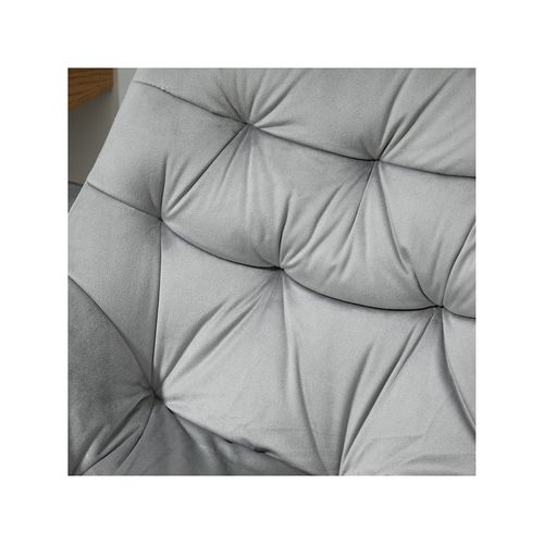 Chaise De Bureau Chesterfield Charline Gris