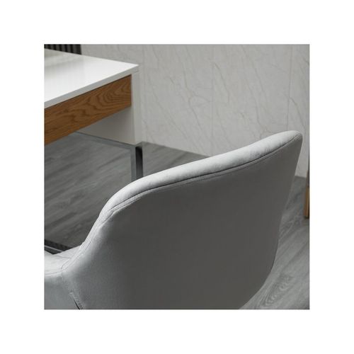 Chaise De Bureau Chesterfield Charline Gris