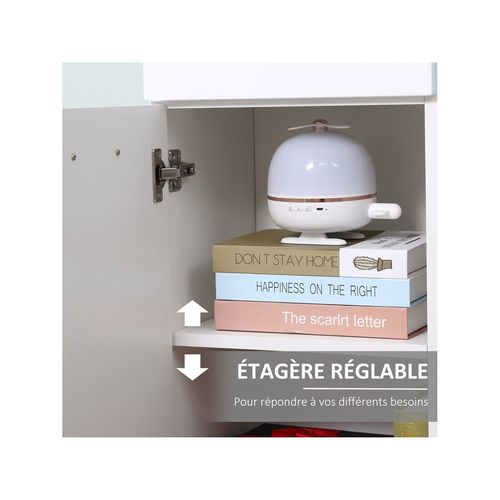 Meuble Salle De Bain Hanna Blanc