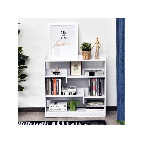 Bibliothèque Étagère Bonnie Blanche