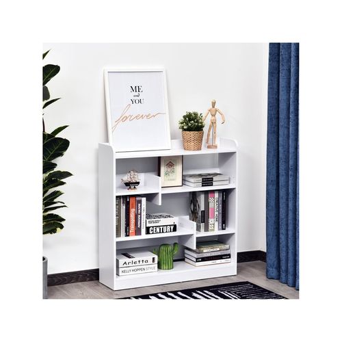 Bibliothèque Étagère Bonnie Blanche