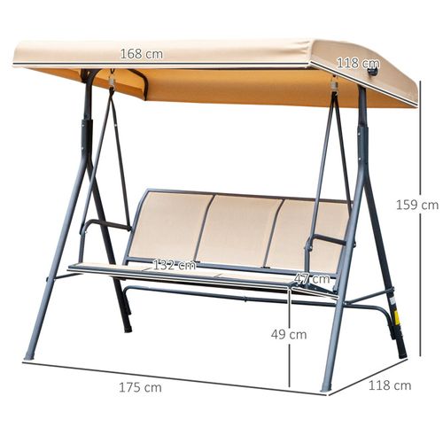 Balancelle De Jardin Gladys Beige