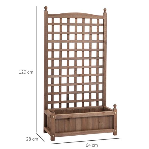 Jardinière Sur Pieds Armelle Bois De Sapin