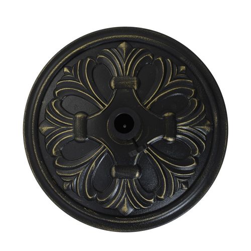 Pied De Parasol Rond Lizzie Noir