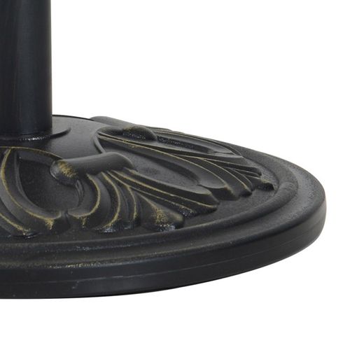 Pied De Parasol Rond Lizzie Noir